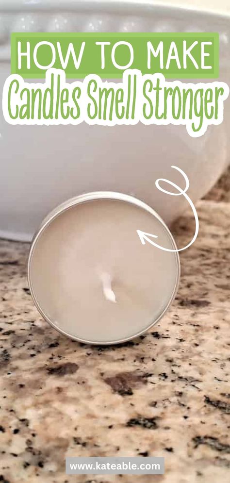 Diy Food Candles, Homemade Candle Recipes, Candles With Essential Oils, Candle Recipes, Candle Scents Recipes, Candle Making Fragrance, Candle Making Recipes, Handmade Candles Diy, Strong Scented Candles