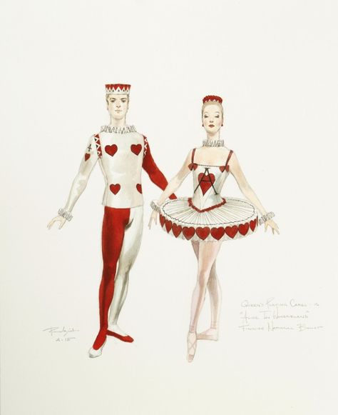 Alice In Wonderland Ballet, Costume Design Sketch, Alice In Wonderland Costume, Wonderland Costumes, Ballet Art, Theatre Costumes, Ballet Costumes, Fashion Plates, Queen Of Hearts