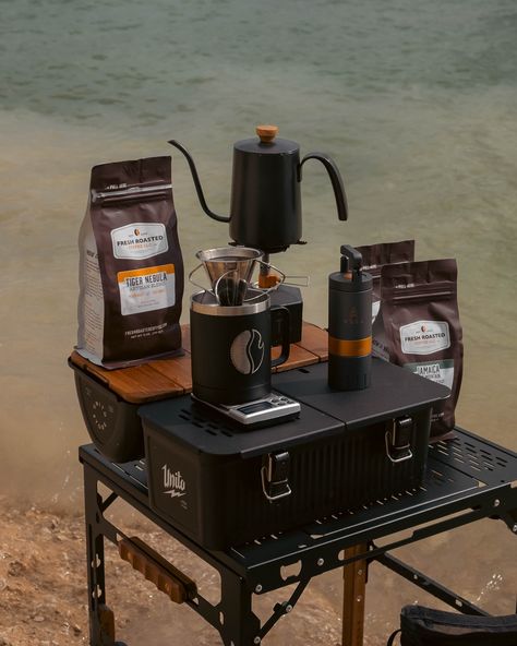 Catch me where the good vibes flow and coffee brews. ☕💙 Happy Tuesday! #chaseprettyplaces #coffeeritual #FreshroastedcoffeeXChaseprettyplaces #freshroastedcoffee #getoutdoors #outdoorlife #coffeephotography #dailycoffee #nature #getoutdoors #texas #coffeebrewing #coffeeculture #slowmoments Corner Aesthetic, Coffee Kit, Coffee Organization, Mobile Coffee Shop, Coffee Meeting, Coffee Aesthetics, Mobile Coffee, Cafe Aesthetic, Coffee Corner