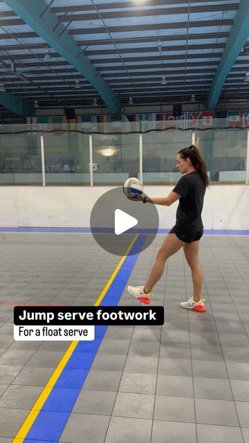 Alison Furno on Instagram: "Jump serve footwork for a float serve ✨ 

For beginner volleyball players who already have their standing float serve down consistently, a 3-step jump float serve is a great next step to build your skill!

 📚 Save this post for later, and practice the footwork at home! 

Here’s the exact footwork steps to a volleyball float serve ⬇️ 

➡️ For volleyball players who are right handed: 

✳️ Left, toss, right, left

➡️ For volleyball players who are left handed:

✳️ Right, toss, right, left 

Let’s goooo, questions?⬇️

#volleyball #volleyballplayer #volleyballworld #volleyballcoach #volleyballseason #volleyballserve #jumpserve #volleyballcamp #volleyballcanada #volleyballiran #volleyballindonesia #volleyballskills #volleyballproblems #volleyballtraining #volleyballt Beginner Volleyball, Float Serve, Jump Serve, Volleyball Serve, Volleyball Problems, Youth Volleyball, Volleyball Camp, Volleyball Skills, Volleyball Training