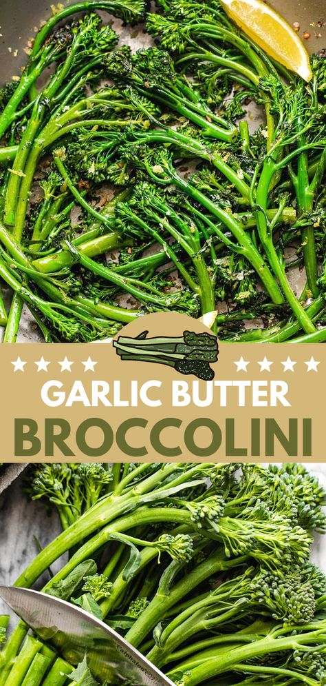 Broccolini Mushroom Recipe, Broccolini And Shrimp Recipe, Lemon Garlic Brocollini, Best Way To Cook Brocollini, Broccolini And Mushroom Recipe, Broccolitini Recipes, Cooking Broccolini On Stove, Best Way To Cook Broccolini, Sauteed Veggies Side Dishes