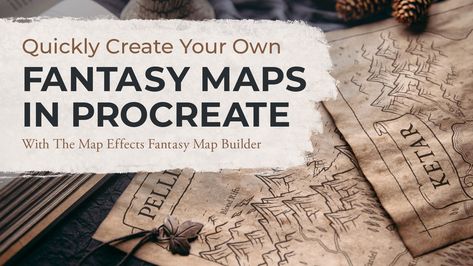 Draw A Fantasy Map, Procreate Map, Map Effect, Subway Map Design, Map Effects, Map Drawing, Procreate Tutorials, Map Ideas, Dnd World Map