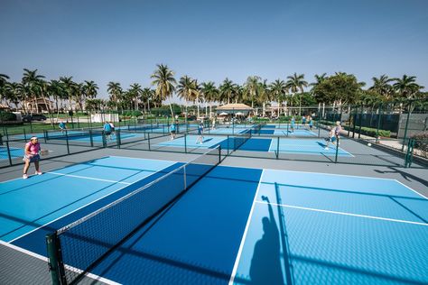 Cascades HOA Pickleball — Fast-Dry Courts Outdoor Pickleball Court, Pickleball Courts, Concrete Retaining Walls, Pickleball Court, Pickle Ball, Cottage Ideas, Pickleball, Tennis Court, Tennis