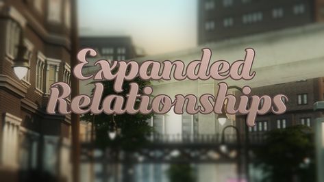 Expanded Relationships | Patreon Sims Pets, Sims 4 Traits, Sims 4 Cas Mods, Play Sims 4, Sims Packs, Free Sims 4, Sims 4 Game Mods, Tumblr Sims 4, Sims 4 Expansions