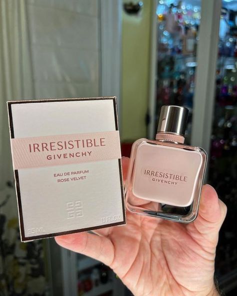 Fragrance by Spencer 👑 on Instagram: "Givenchy- Irresistible Rose Velvet ✨ Back on my 2023 releases - in between sampling scents I am still rolling out my 2023 releases I have purchased. I got this a few weeks ago. Filmed my YouTube about it and now I can really give a confident review. I had high hopes for this. Rose 🌹is one of my top florals. I also adore @givenchy @givenchybeauty however this is not a straightforward rose fragrance. This has too much Black Currant and musk to give it the Givenchy Aesthetic, Givenchy Irresistible, Givenchy Perfume, Bday Wishlist, My 2023, Pink Perfume, Perfume Collection Fragrance, Rose Velvet, Rose Fragrance