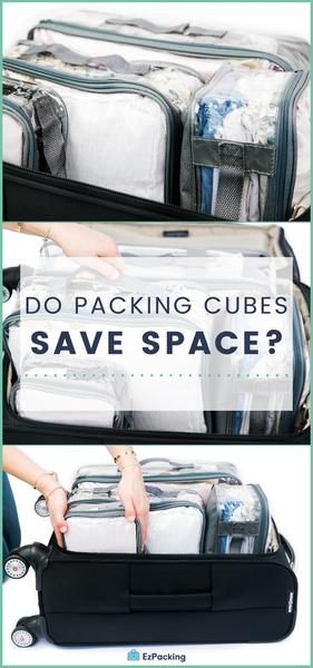 | Packing With Cubes... Yay or Nay? | Packing cubes are real game changers. But if you're not convinced yet, this will help make your decision. Find out the if all the hype is real about this travel organizer. We’re also sharing the only travel cubes that will give you the best of both worlds: saving space and organization! #bestpackingcubes #packingcubes #travelpackingcubes #travelgear #suitcaseorganizer Packing With Packing Cubes, Packing Suitcase Tips, Packing Cubes Tips, Pack Suitcase Hacks Space Saving, Suitcase Packing Tips Space Saving, Packing Hacks Travel Suitcases, Packing Suitcase Hacks Space Saving, Best Packing Cubes For Travel, Packing Without Packing Cubes