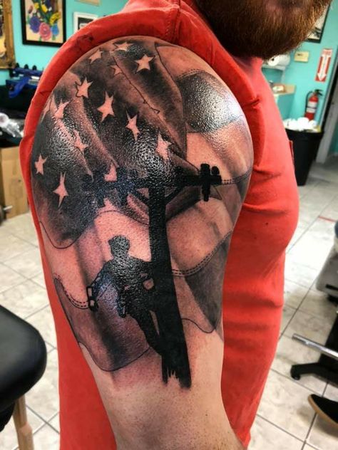 Lineman Tattoos, Power Lineman, Men Tattoos, Piercing Ideas, Forearm Tattoo, Full Sleeves, Tattoos For Men, Full Sleeve, Skull Tattoo