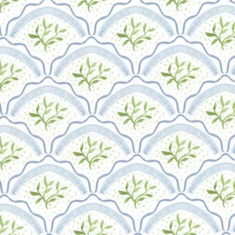 Stout | Wholesale Fabrics, Trimmings & Wallpaper Blue And Green Background Wallpaper, Uva Dorm, 21st Sign, Bright Collage, Morocco Wallpaper, Scallop Wallpaper, Oyster Earrings, Granny Style, Scallop Pattern