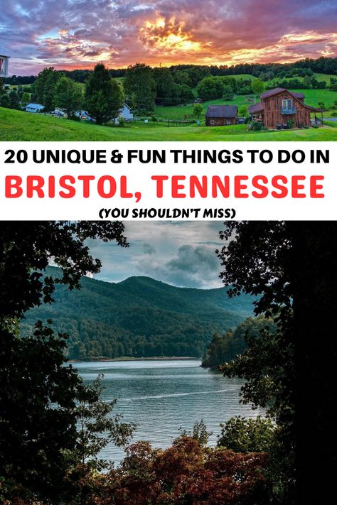 20 Unique & Fun Things to do in Bristol Tennessee You Shouldn’t Miss | top things to do in Bristol | unique things to do in Bristol | outdoor things to do in Bristol | amazing things to do in Bristol | places to visit in Lajolla | things to see in La Jolla | #thingstodo #bucketlist #roadtrip #nature #travelbucketlist Things To Do In Bristol, Things To Do In Tennessee, Bristol Virginia, Bristol Tennessee, Bristol Tn, Road Trip Places, Tennessee Travel, Us Road Trip, Usa Travel Destinations