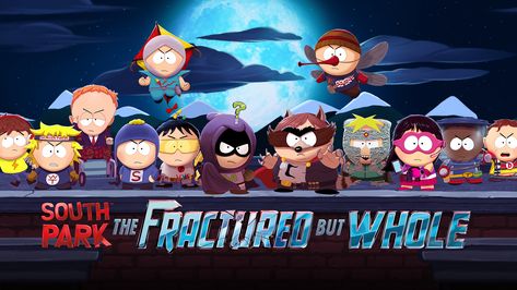 South Park: The Fractured but Whole South Park Video Game, South Park Superheroes, South Park Phone Destroyer, South Park Wallpaper, The Fractured But Whole, South Park Fan Art, Fractured But Whole, Stick Of Truth, Park Wallpaper