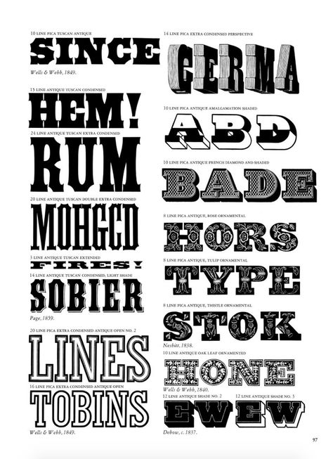 Wood Type Poster, Wood Typography, Paula Scher, Rob Roy, Banner Drawing, Regency Period, Type Inspiration, Typography Love, Type Posters