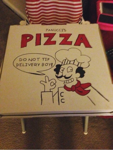 #Futurama Birthday idea pizza box outside.  -giving this to my brother as a gift Futurama Gift Ideas, Futurama Birthday Party Ideas, Futurama Theme Party, Futurama Birthday Party, Futurama Cake, Futurama Party, Escape Room Diy, 30th Birthday Men, Cartoon Party