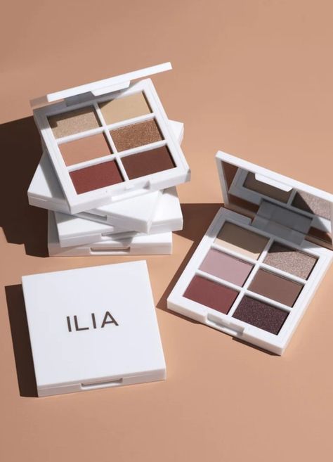 ILIA Eyeshadow Palette vegan warm and cool nude Product Reels, Warm Eyeshadow Palette, Warm Eyeshadow, Ilia Beauty, High Pigment Eyeshadow, Reels Ideas, Honeysuckle Flower, Natural Eyeshadow, Tinted Spf