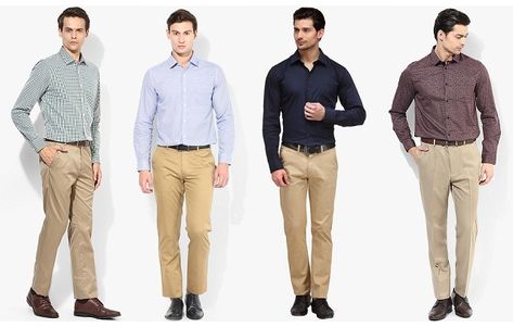 evergreen-khakhi-trouser Clubbing Outfits For Men-19 Ideas on How to Dress for the Club Khaki Pants Outfit Men, Trousers Outfit Men, Brown Pants Men, Ropa Semi Formal, Khaki Pants Outfit, Shirt Combination, Beige Hose, Sperrys Men, Brown Chinos