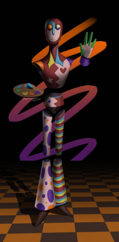 Weirdcore Ocs Art, Surreal Character Design, Juggling Aesthetic, Viziepop Art Style, Clown Astethic, Hypnosis Aesthetic, Jester Character Design, Weirdcore Character, Jester Design