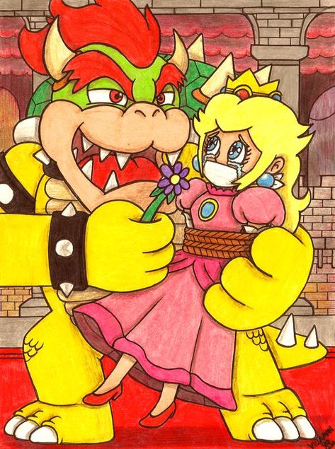 Royal dance by Villaman89 on DeviantArt Princess Peach And Bowser, Peach And Bowser, Lusamine Pokemon, Mario Fanart, Mario Comics, Bowser Jr, Super Mario Princess, Mario And Princess Peach, Peach Mario