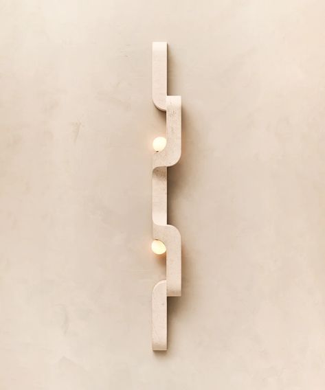 High Quality Serpentine XL Wall Sconce By Farrah Sit – TRNK Bathroom Recessed Lighting, Sculptural Lighting, Home Objects, Contemporary Wall Lights, I Love Lamp, Long Walls, Timeless Furniture, Bathroom Wall Sconces, Modern Wall Sconces