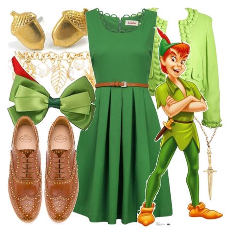 Peter Pan Dapper Day, Peter Pan Bounding, Peter Pan Inspired Outfits, Peter Pan Disneybound, Longest Table, Disneybounding Outfits, Walt Disney World Outfits, Anniversary Dresses, Disneybounding Ideas