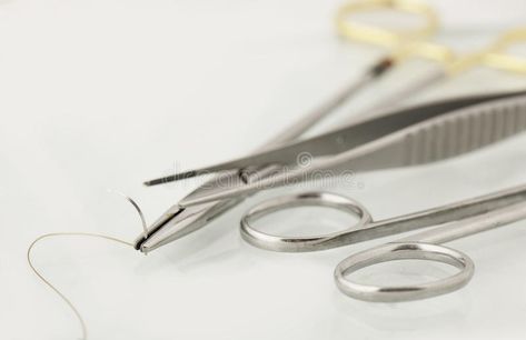 Surgical suturing instruments royalty free stock photography Suture Instruments, Medical Surgery, Surgical Scalpel, Vet Surgical Instruments, Surgical Scissors, Surgical Tools Instruments, Artwork Creative, Surgical Instruments, Needle Holder