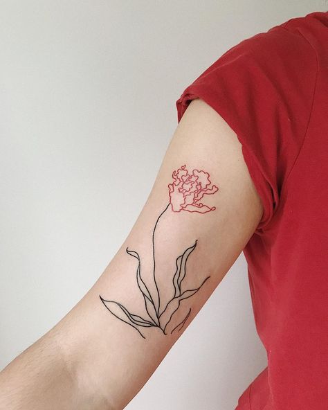 Green Line Tattoo, Magenta Tattoo, Tattoo Linework, Linework Tattoo, Plant Tattoo, Instagram Tattoo, Line Tattoo, Line Work Tattoo, Design Drawings