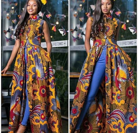 Ankara shift dress