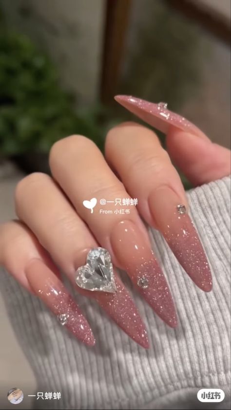 Diy Nails Tutorial, Stiletto Nails Short, Nail Tutorial Videos, Japanese Nails, Classy Acrylic Nails, Cute Acrylic Nail Designs, Oval Nails, Long Acrylic Nails Coffin, Prom Nails