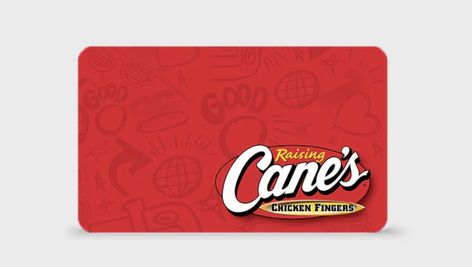 Canes Chicken, Raising Chicken, Raising Canes, Chicken Fingers, Christmas Wishlist, Christmas Wishes, Christmas List, Gum, Gift Card