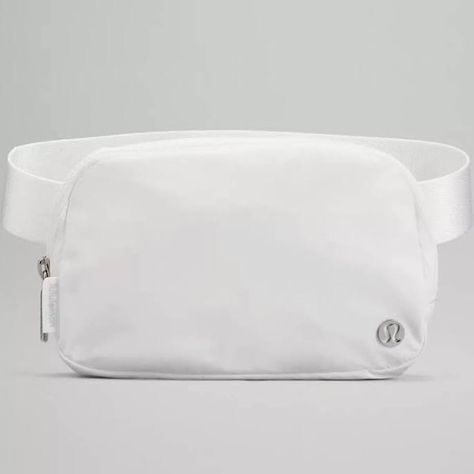 Lululemon White Wear Everywhere Belt Bag Trendy White Belt Bag For School, Lululemon White Belt Bag, Lulu Belt Bag, Lulu Lemon Belt Bag White Camo, Lululemon Bag, Lululemon Belt Bag, Chic White Belt Bag For On-the-go, Lululemon Shoulder Bag With Removable Pouch For On-the-go, Lululemon Bags