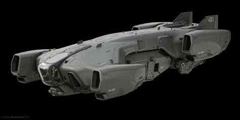 Sci Fi Med Bay, Stealth Spaceship, Scifi Gunship, Sci Fi Ship, Concept Vehicles Sci Fi, Space Fighter, Space Ships Concept, Space Ship Concept Art, Sci Fi Spaceships