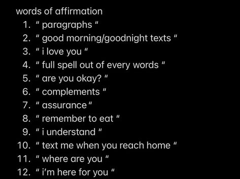 Word Of Affirmation For Girlfriend, Receiving Gifts Love Language Aesthetic, Godly Relationship, My Kind Of Love, Romantic Things, Love Language, Love My Boyfriend, Words Of Affirmation, Dream Guy