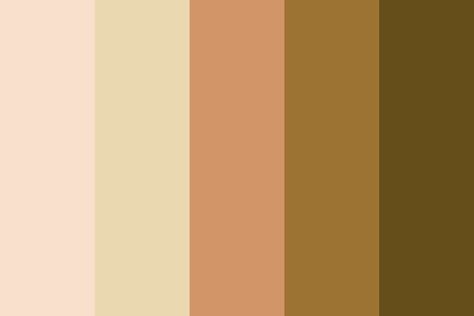 Skin Tones Color Palette, Fawn Color, Fawn Colour, Color Pallete, Palette Ideas, Skin Color Palette, Colors For Skin Tone, Beautiful Color Combinations, Complementary Colors