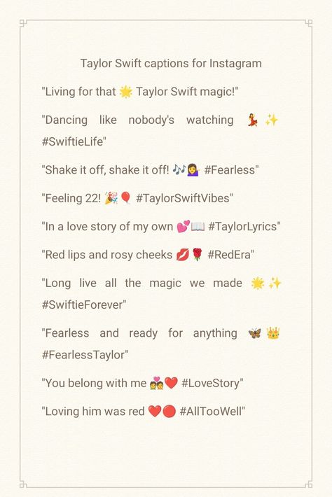 Red Captions For Instagram, Taylor Swift Lyrics Captions, Red Captions, Swift Captions, Taylor Swift Captions, 22 Taylor Swift, Lyrics Captions, Red Taylor Swift, 22 Taylor