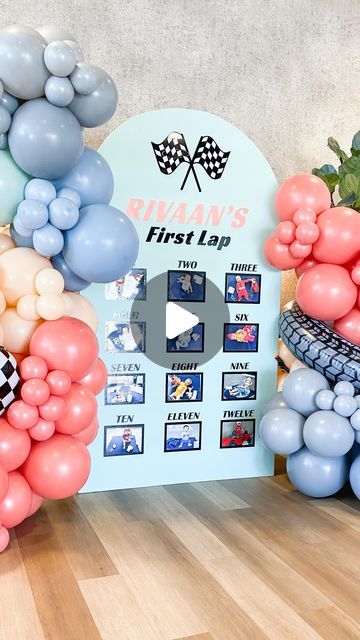 ᴸᴬˢ ⱽᴱᴳᴬˢ ᴱⱽᴱᴺᵀ ᴾᴸᴬᴺᴺᴱᴿ on Instagram: "Rivaan’s First Lap Birthday  🏎️💨 ..  Event Planning Design & Styling Setup: @a_styled_affair_lv  Ball Pit: @softplaylv  Signage & Race Track Backdrop: @cocoa_and_confetti @cocoaandconfettirentals  Marquee Number: @balloondecorlv  Cake: @rocksugarcustomcakes  Catering: @craftkitchenlv  Venue: @lotus_studio_events" First Lap Birthday, Race Car Birthday Party, Cars Theme Birthday Party, Birthday Event, Race Car Birthday, Car Birthday, Car Themes, Cars Birthday Parties, Event Planning Design