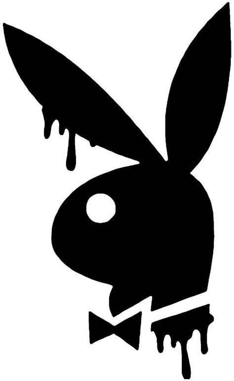 Playboy Bunny Drip Car Window Vinyl Decal Sticker Sticker Decal Ideas, Car Decal Aesthetic, Printable Vinyl Stickers Cricut, Things To Put Vinyl On, Skateboard Stickers Printable, Free Car Decal Svg Files For Cricut, Car Window Decal Ideas, Western Decals Vinyls, Car Vinyl Stickers