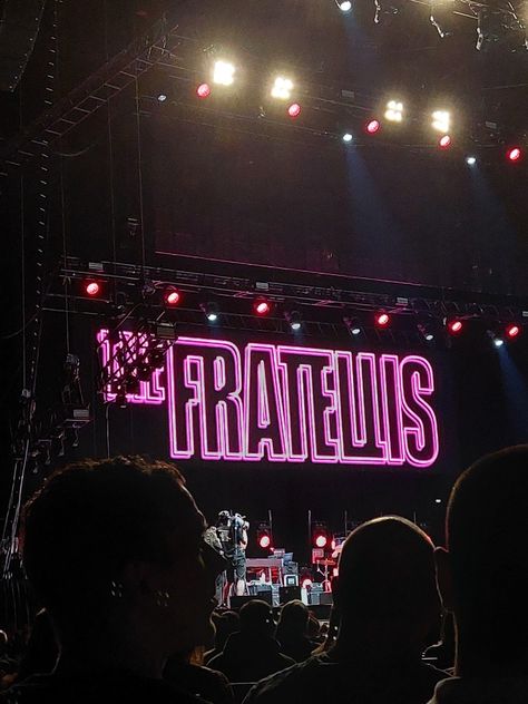 The Fratellis Poster, The Fratellis, Kaiser Chiefs, 2nd Year, Band Posters, Summer 2023, Insta Story, Music Poster, Room Inspo