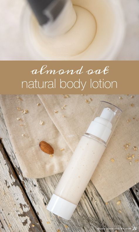 Almond Lotion, Make Lotion, Kitchen Apothecary, Diy Scrubs, Lotion Bars Recipe, Natural Body Lotion, Lotion Recipe, Body Butters Recipe, Homemade Oil