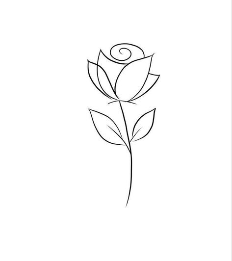 Celestial Rose Tattoo, Tattoos Ladybug, Rose White Background, Tattoos Spider, Rose Line Drawing, Line Art Rose, Ladybug Tattoos, Bat Tattoos, Rose Doodle