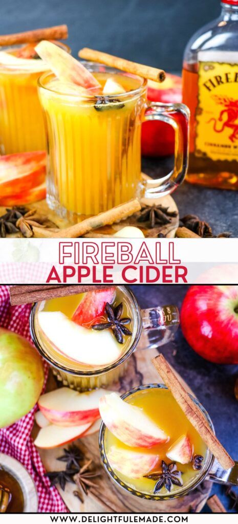 The BEST Apple Cider Hot Toddy | Easy Fireball Apple Cider Drink! Fireball Hot Toddy, Fireball Apple Cider, Blended Drink Recipes, Apple Cider Hot Toddy, Hot Toddy Recipe, Apple Cider Drink, Best Apple Cider, Toddy Recipe, Cider Drinks