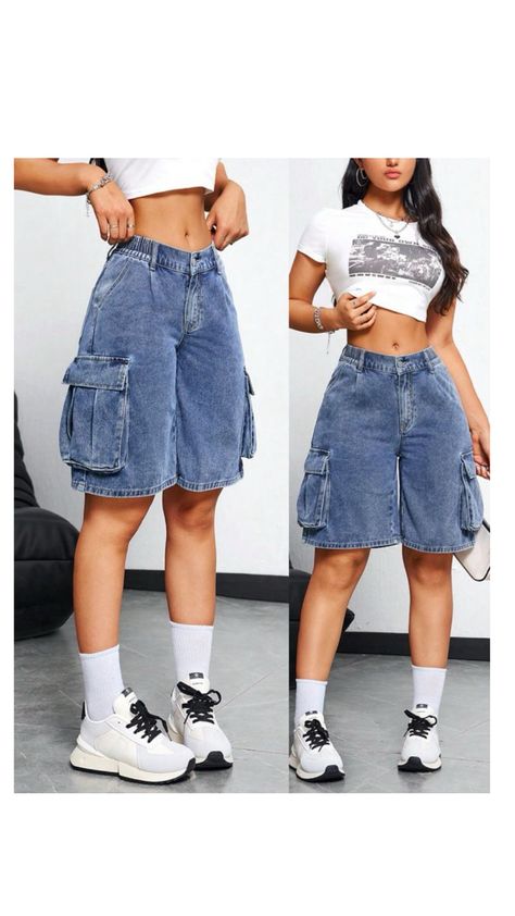 Girly Style Outfits, Denim Jeans Fashion, Masculine Style, Trendy Outfits For Teens, Baddie Outfits Casual, Nice Shorts, Outfits For Teens, Fashion Lifestyle, Fashion Pants