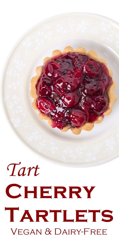 Cherry Tarts Mini, Cherry Tartlets, Alt Crafts, Cherry Tarts, Vegan Frozen Dessert, Vegan Tart, Tart Cherries Recipes, Party Food Catering, Mini Tartlets