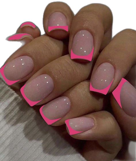 Light Pink Gel Nails, Light Pink French Tip, Biab Nail, Light Pink Nail Designs, Holiday Nails Easy, Nail Whitening, Nail Art French, Colored Nail Tips, Cute Pink Nails