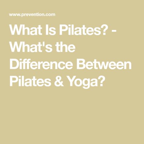 What Is Pilates? - What's the Difference Between Pilates & Yoga? What Is Pilates Good For, What Is Pilates, Toning Workout, Studio At Home, Pilates Benefits, Pilates Moves, Reformer Pilates, Interval Workout, Good Burns