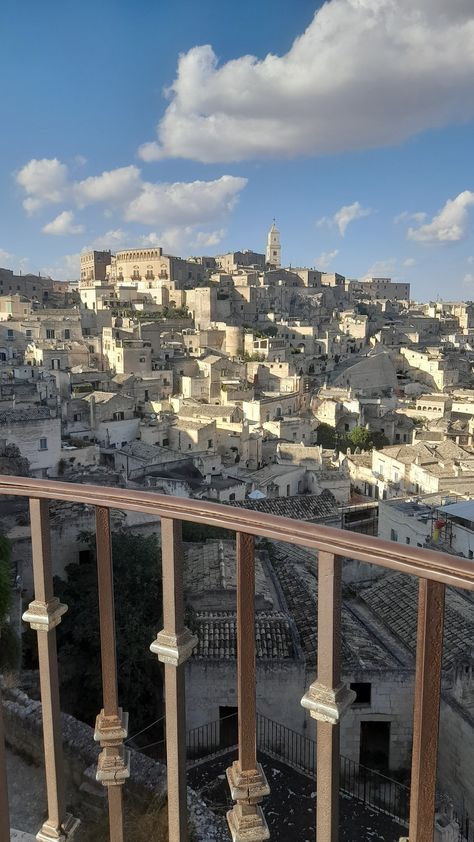 #Matera #Italy #landscape #sassidimatera #aesthetic Basilicata Italy, Matera Italy, Italy Landscape, Francis Ford Coppola, Quentin Tarantino, Queen, Italy, Travel, Quick Saves