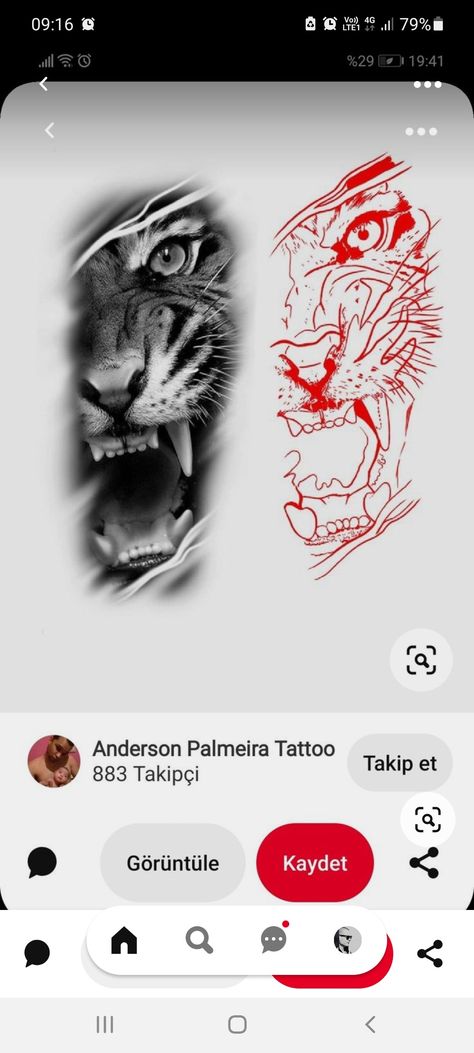 Sleeve Tattoo Stencil, Tiger Stencil, Tattoos Tiger, Tattoo Stencil Designs, Family First Tattoo, Tiger Tattoo Sleeve, Floral Back Tattoos, Leopard Tattoos, Lion Tattoo Sleeves