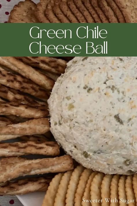 Green Chili Cheese Ball, Cheesy Balls, Cheeseball Recipes, Sausage Ball, Sausage Cheese Balls, Cheese Ball Recipes Easy, Yummy Appetizers Parties, Cream Cheese Ball, Ball Recipes