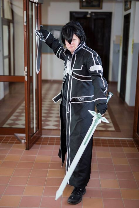 Sword Art Online Kirito Cosplay. Kirito Cosplay, Online Art, Art