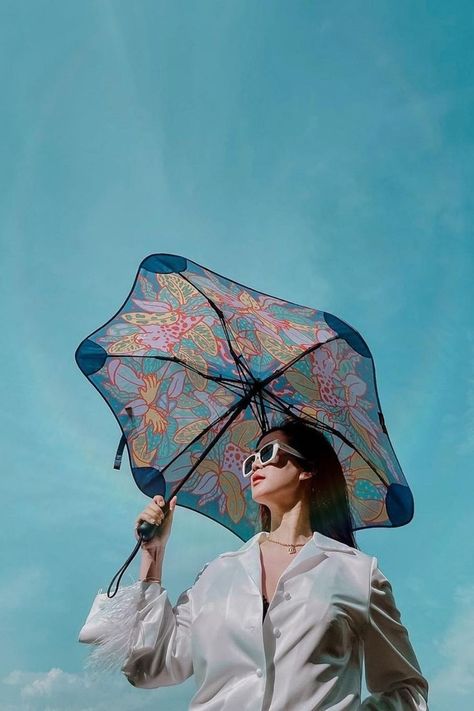 We’ve found the strongest umbrella in the world | Better Homes and Gardens Summer Umbrella, Wild Weather, Best Umbrella, Umbrella Designs, Homes And Gardens, Beach Essentials, Buyers Guide, Australia Living, Wet Weather