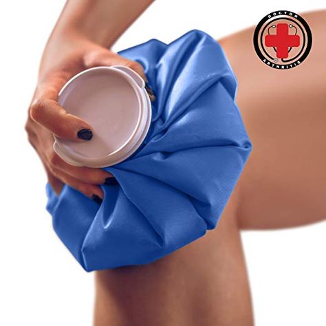 Doctor Developed Hot and Cold Pack/Ice Bag/Ice Pack/Compress [Single] - Re-useable and Waterproof with Spill-Proof caps and Durable, Anti-Leak Materials (Small - 6") Ice Therapy, Hot And Cold Therapy, Cold Relief, Warm Compress, Hot Compress, Ice Bag, Heat Therapy, Cold Pack, Sports Injury