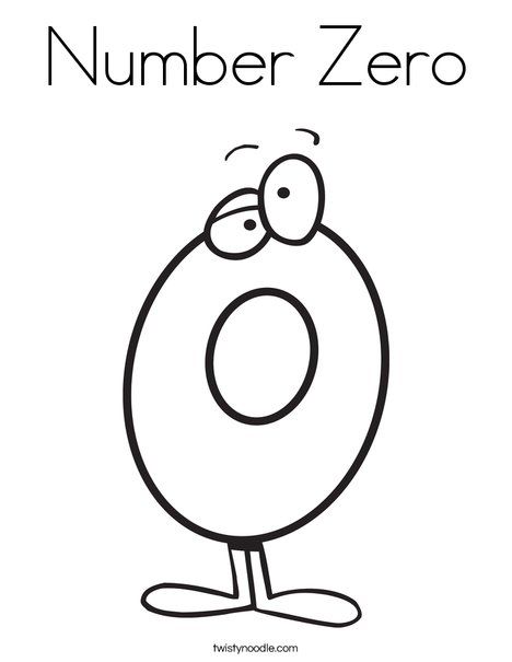 Number Zero Coloring Page - Twisty Noodle Number Zero Worksheet Preschool, Number Zero Crafts For Preschoolers, Zero Crafts For Preschoolers, Zero Worksheet Preschool, Number Zero Worksheet, Zero Activities Preschool, Number 0 Activities Preschool, Number 0 Worksheets For Preschool, Number Zero Activities Preschool