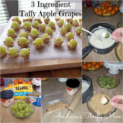 Grape Recipes Ideas, Taffy Grapes, Candied Grapes Recipe, Taffy Apple, Jolly Ranchers, Grape Recipes, Fruit Salads, Food Crush, Fun Foods